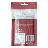Back of Farm Fresh Canadian Bacon treats in red bag