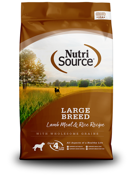 NutriSource Agneau et riz grande race / NutriSource  Lamb and rice large breed