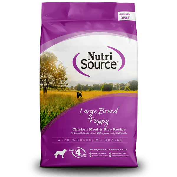 NutriSource large breed puppy