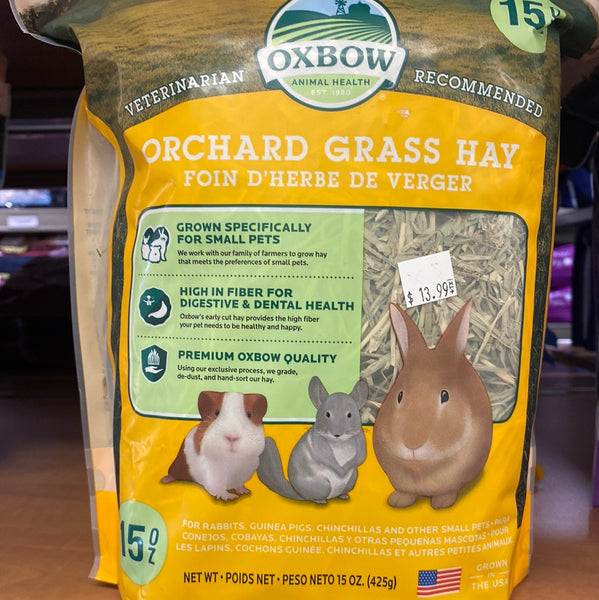 Oxbow orchard grass hay