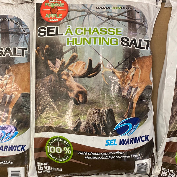 Sel à chasse granulaire / Apple flavored hunting salt